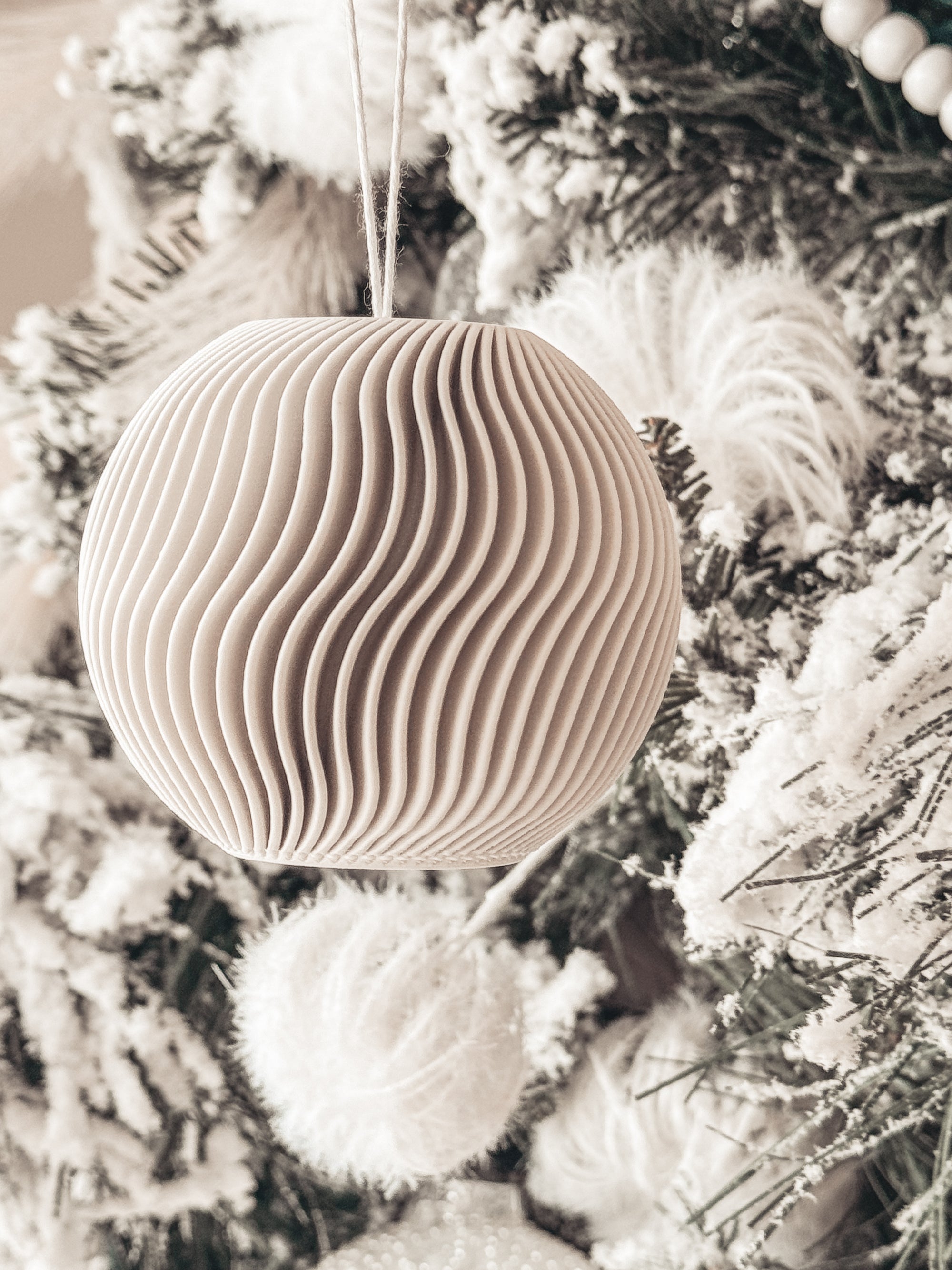 Conifer Ball Ornaments
