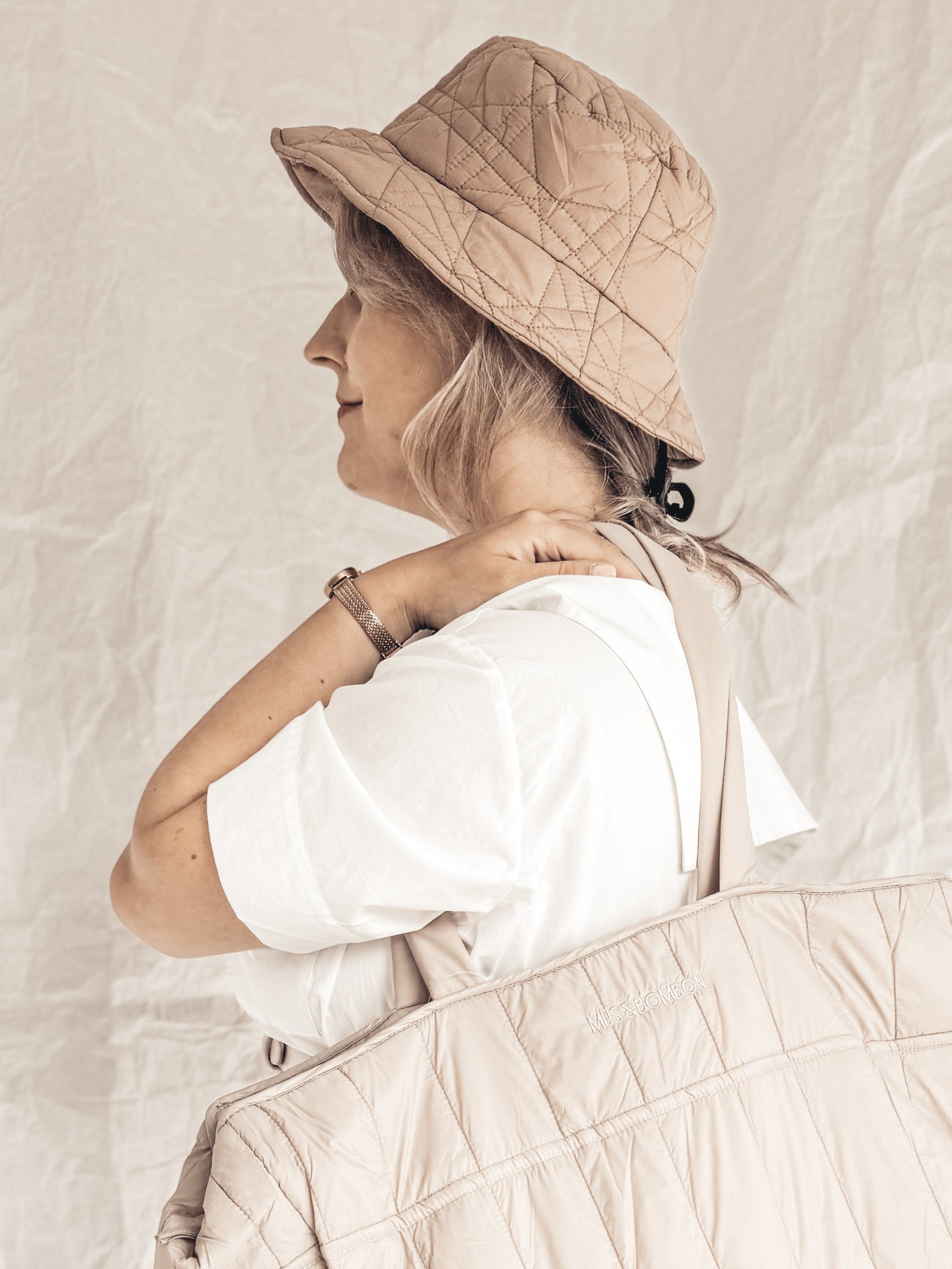 Quilted Bucket Hat