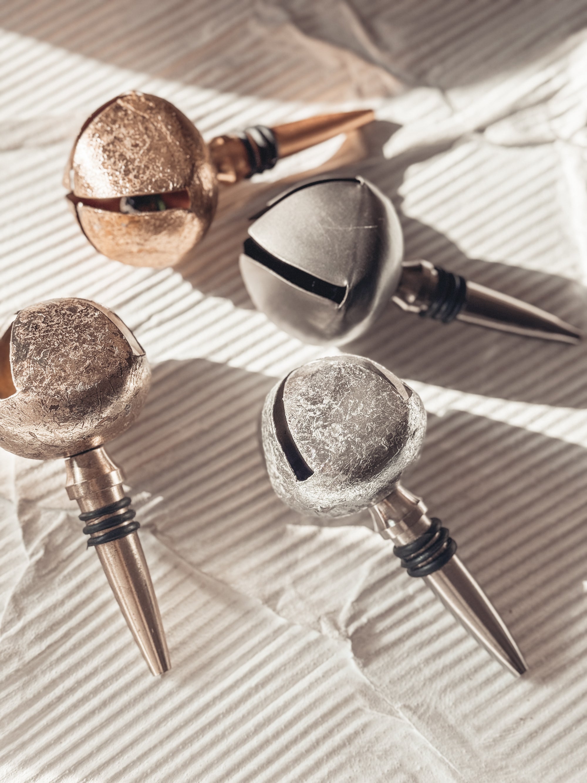 Jingle Bell Bottle Stopper