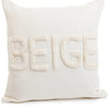 Beige Pillow