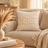 Beige Pillow