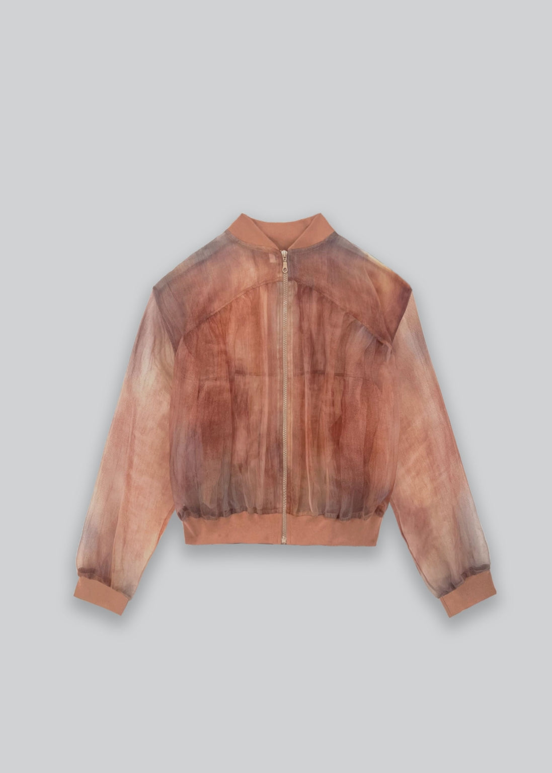 Printed Organza Jacket