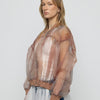 Printed Organza Jacket