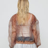 Printed Organza Jacket