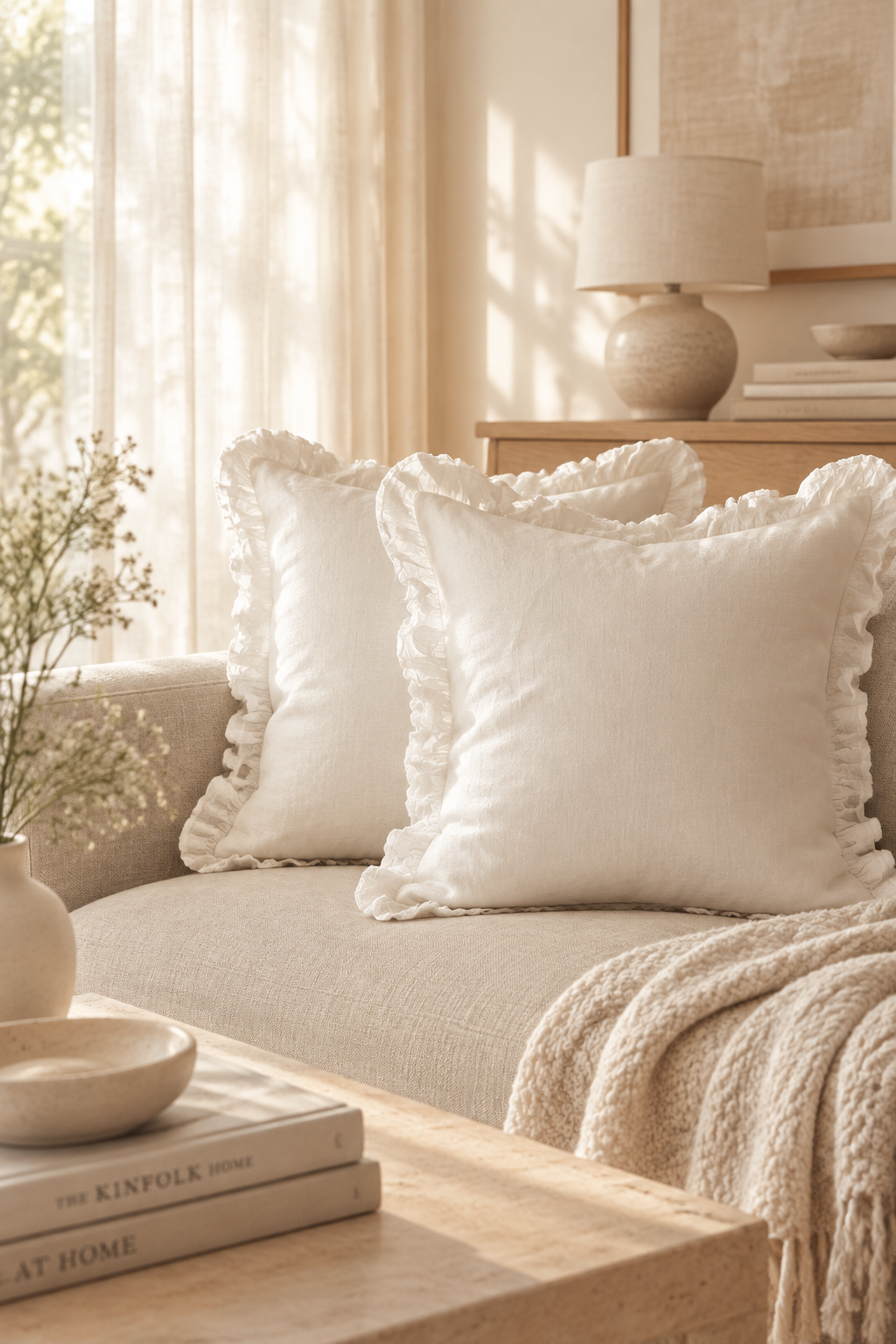 Ruffle Pillow
