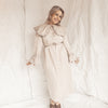 Ruffled Shirt Dress