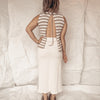 Praslin Open-Back Knit Top