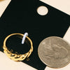 Gold Dipped Croissant Ring