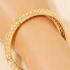 Elastic Metallic Rope Texture Bangle Bracelet