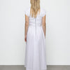 Ruched Cotton Poplin Dress