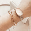Bow Ribbon Cuff Bracelet