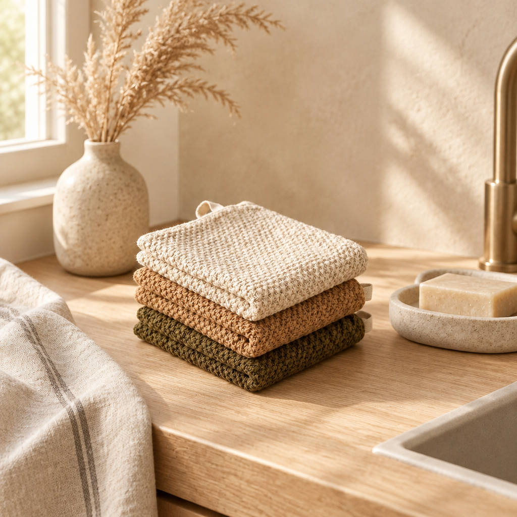 Cotton Knit Dish Cloths