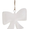 White Bow Ornament