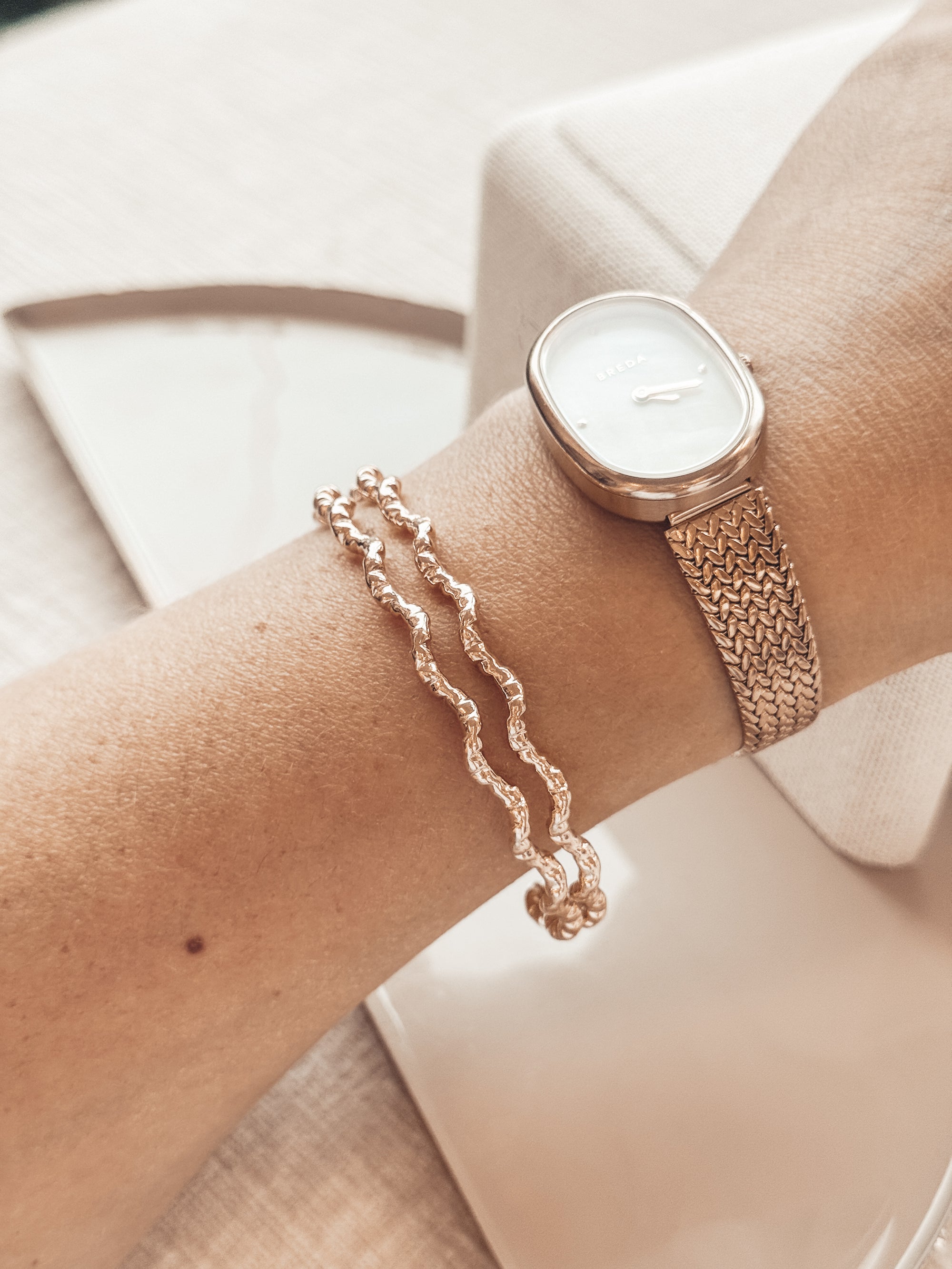 Textured Cuff Bracelet