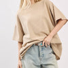 Oversized Tan Tee