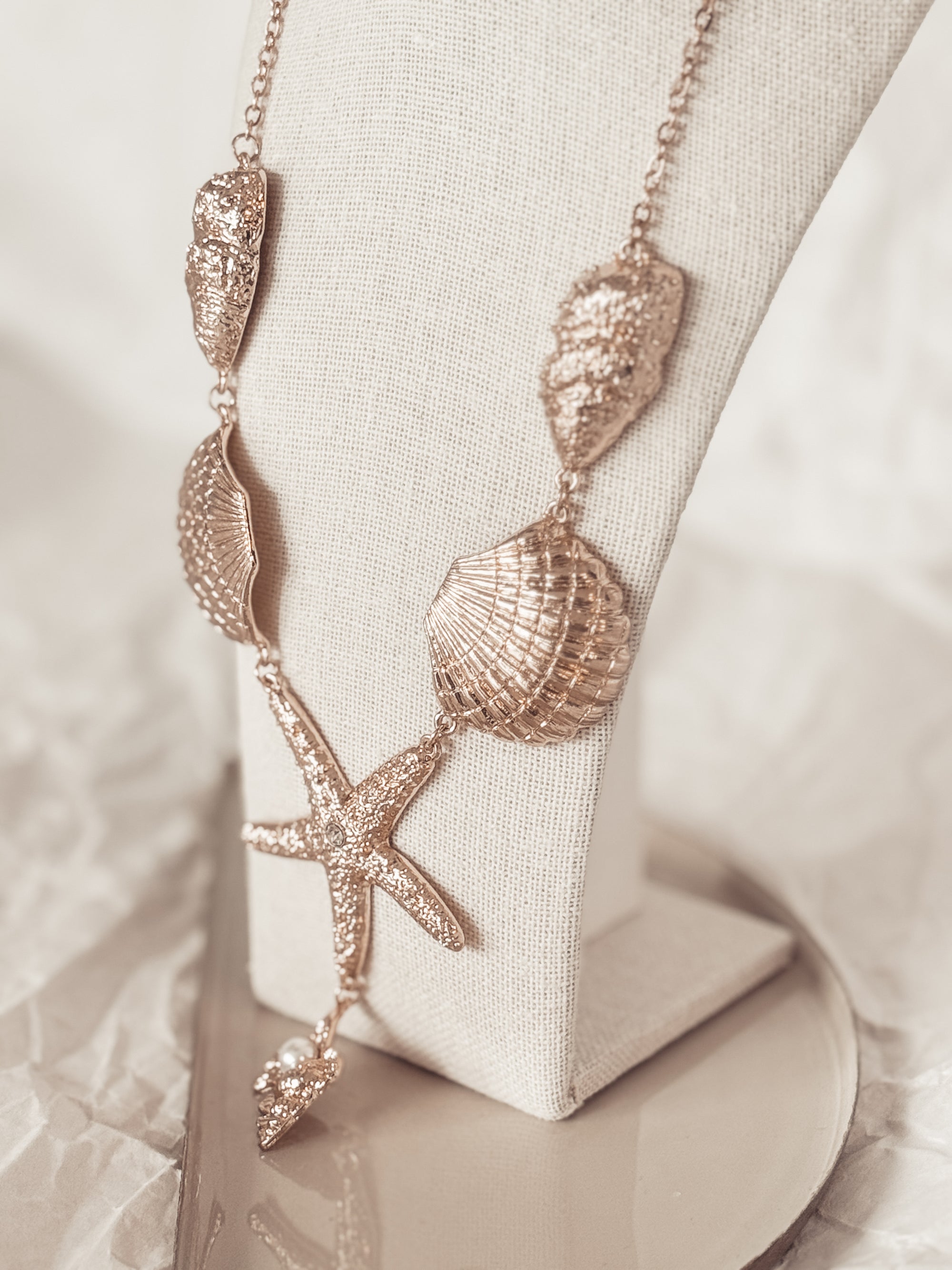 Shell Statement Necklace