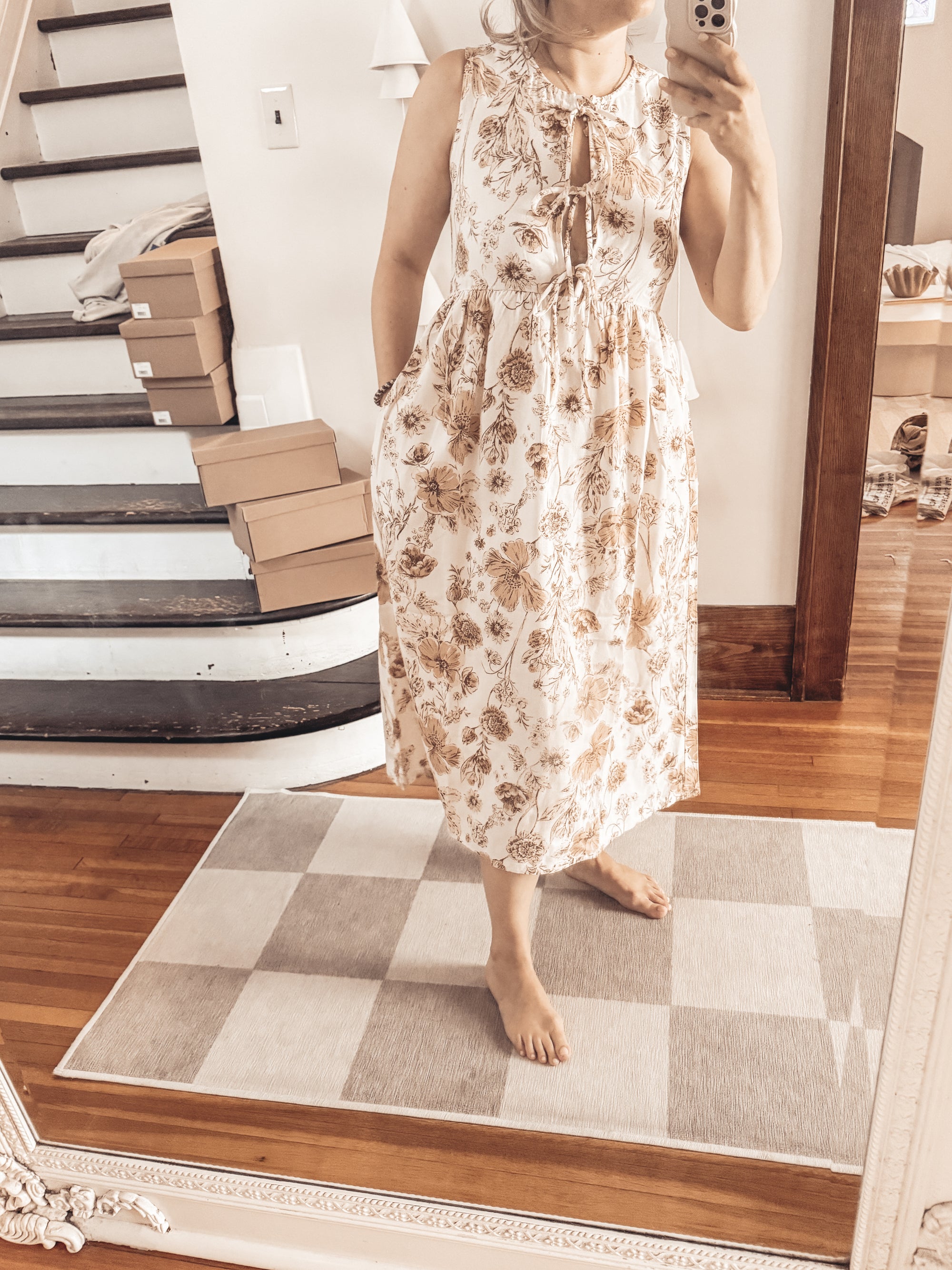Sonoma Floral Midi Dress