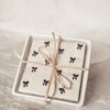 Bow Napkins + Holder
