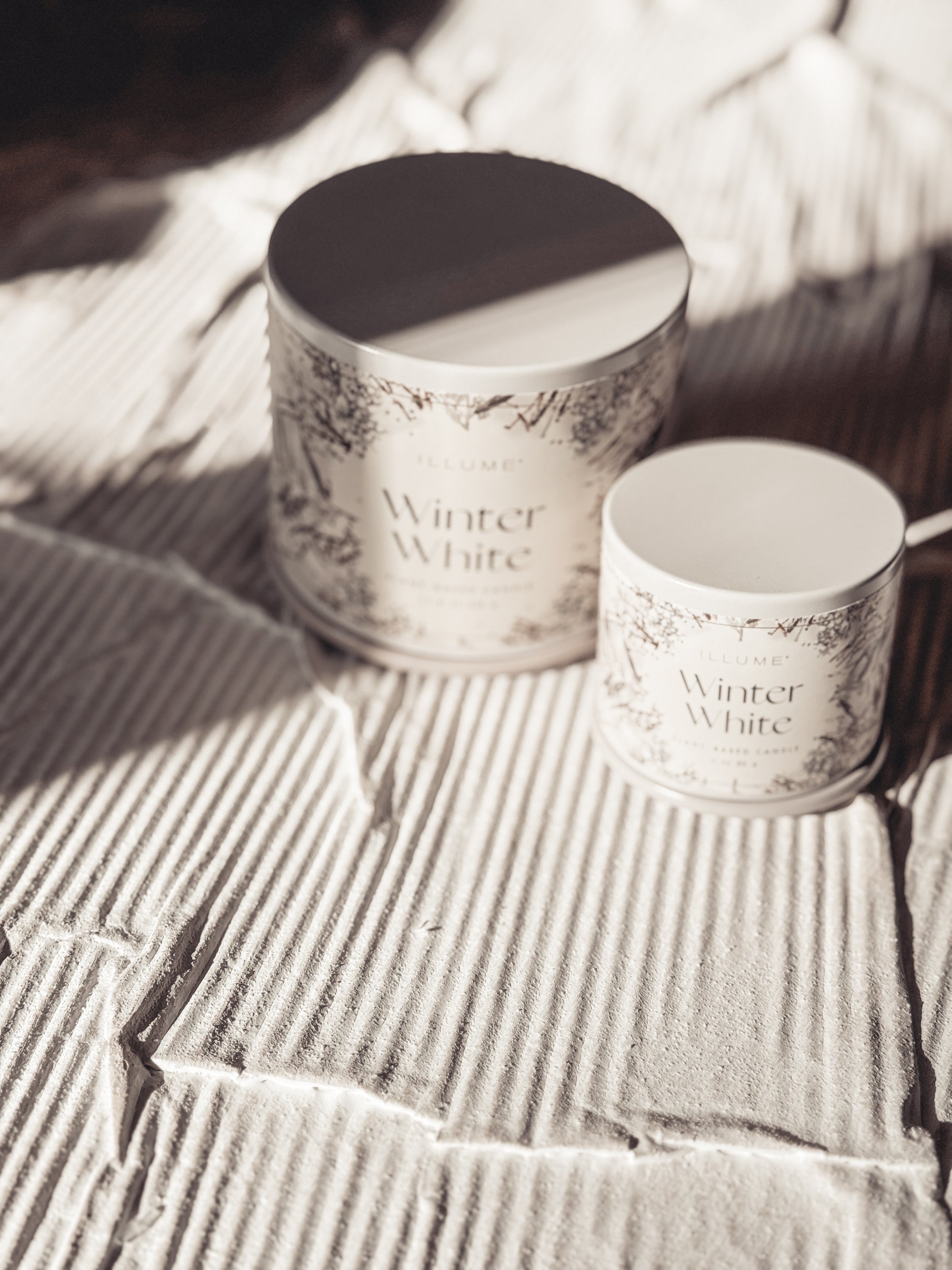 Winter White: Tin Candle