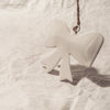 White Bow Ornament