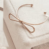 Bow Ribbon Cuff Bracelet