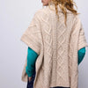 Cable Knit Poncho