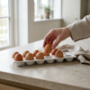 Stoneware Egg Holder