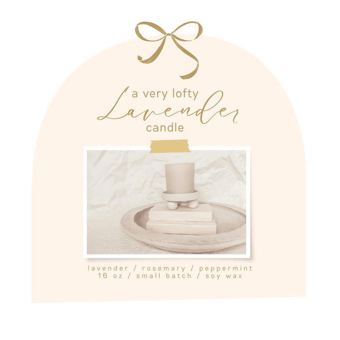 Lofty Lavender Candle