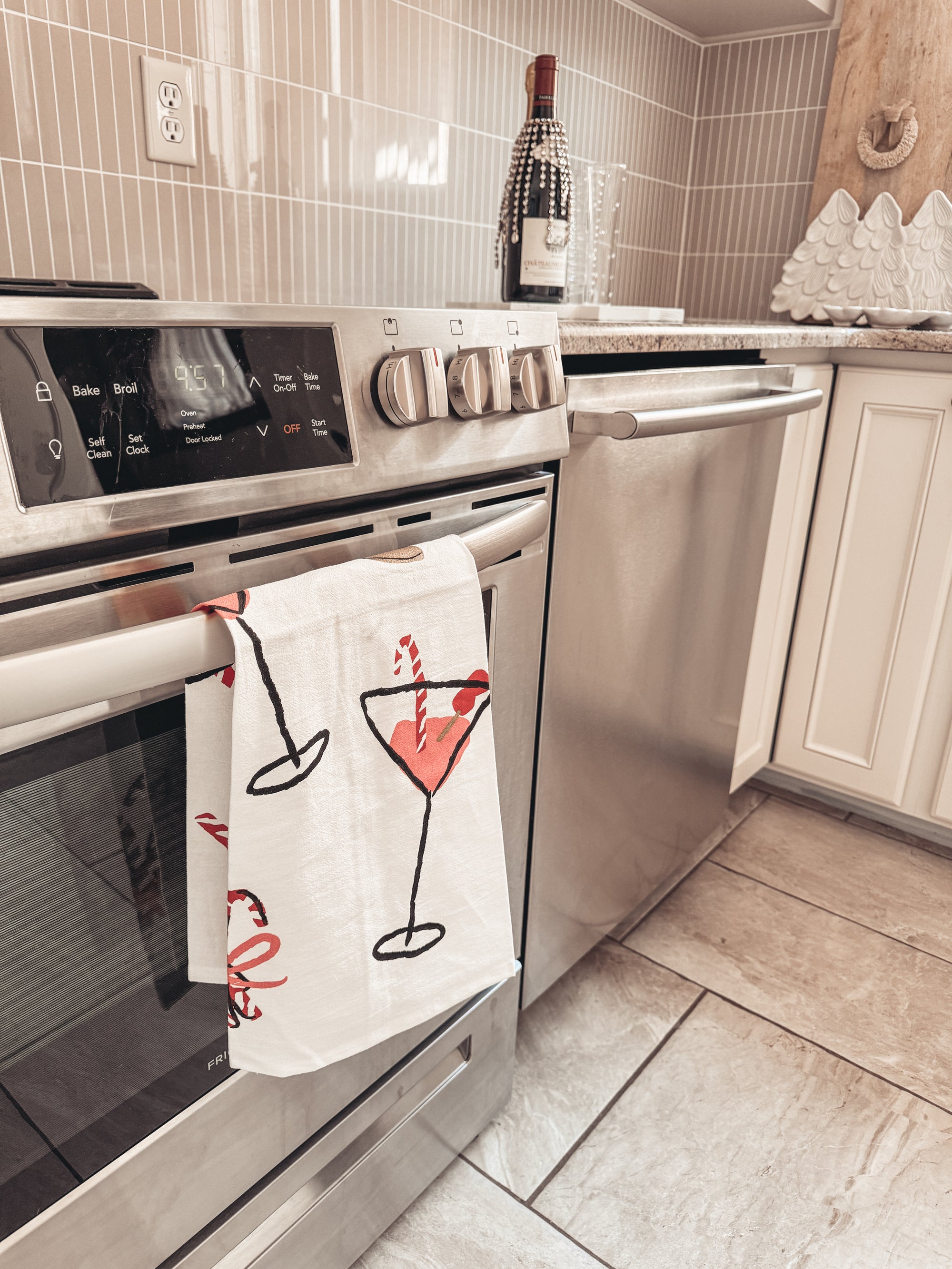 Martini Dishtowel