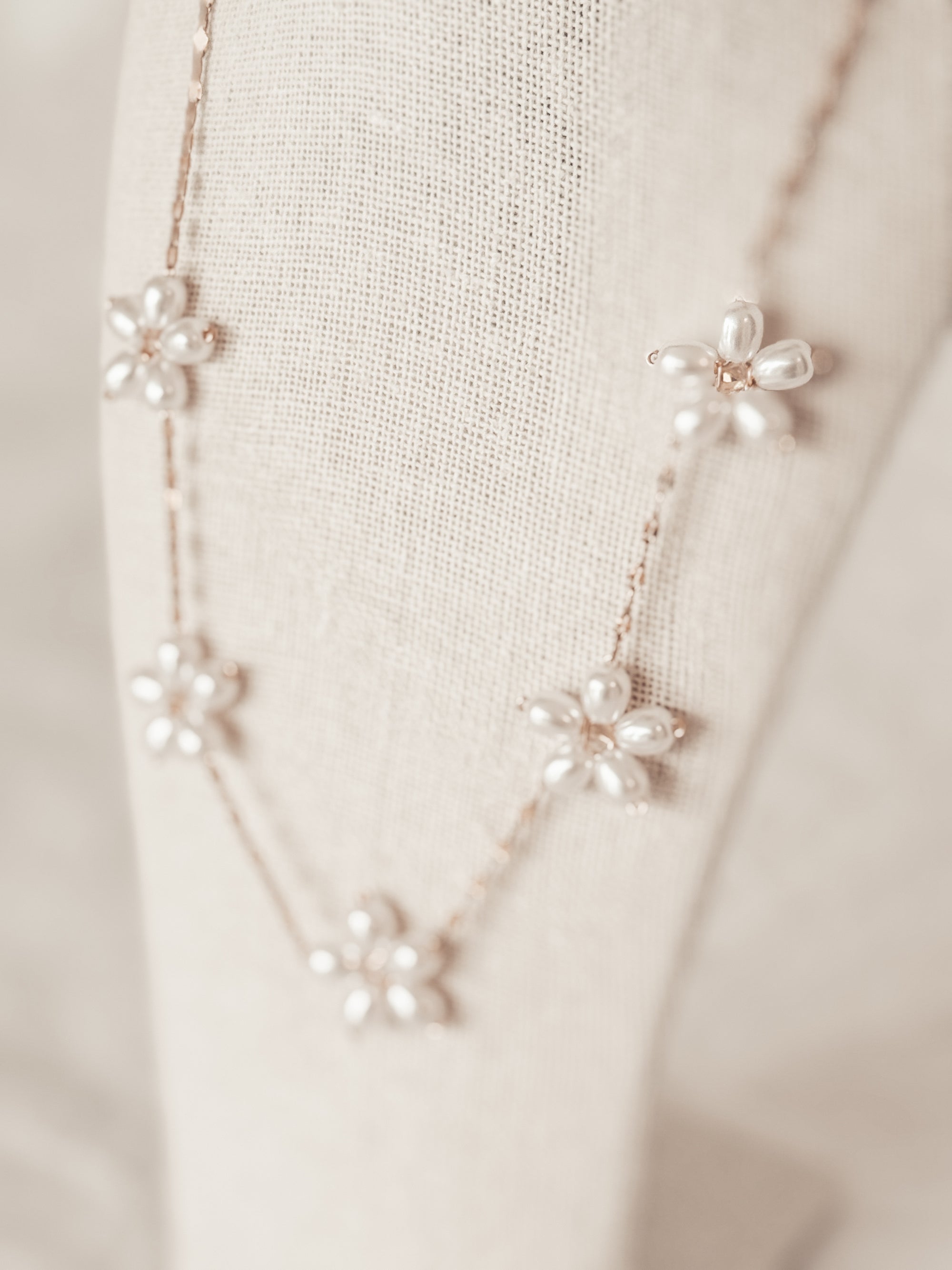 Beaded Flower Necklace