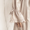 Ruffled Shirt Dress