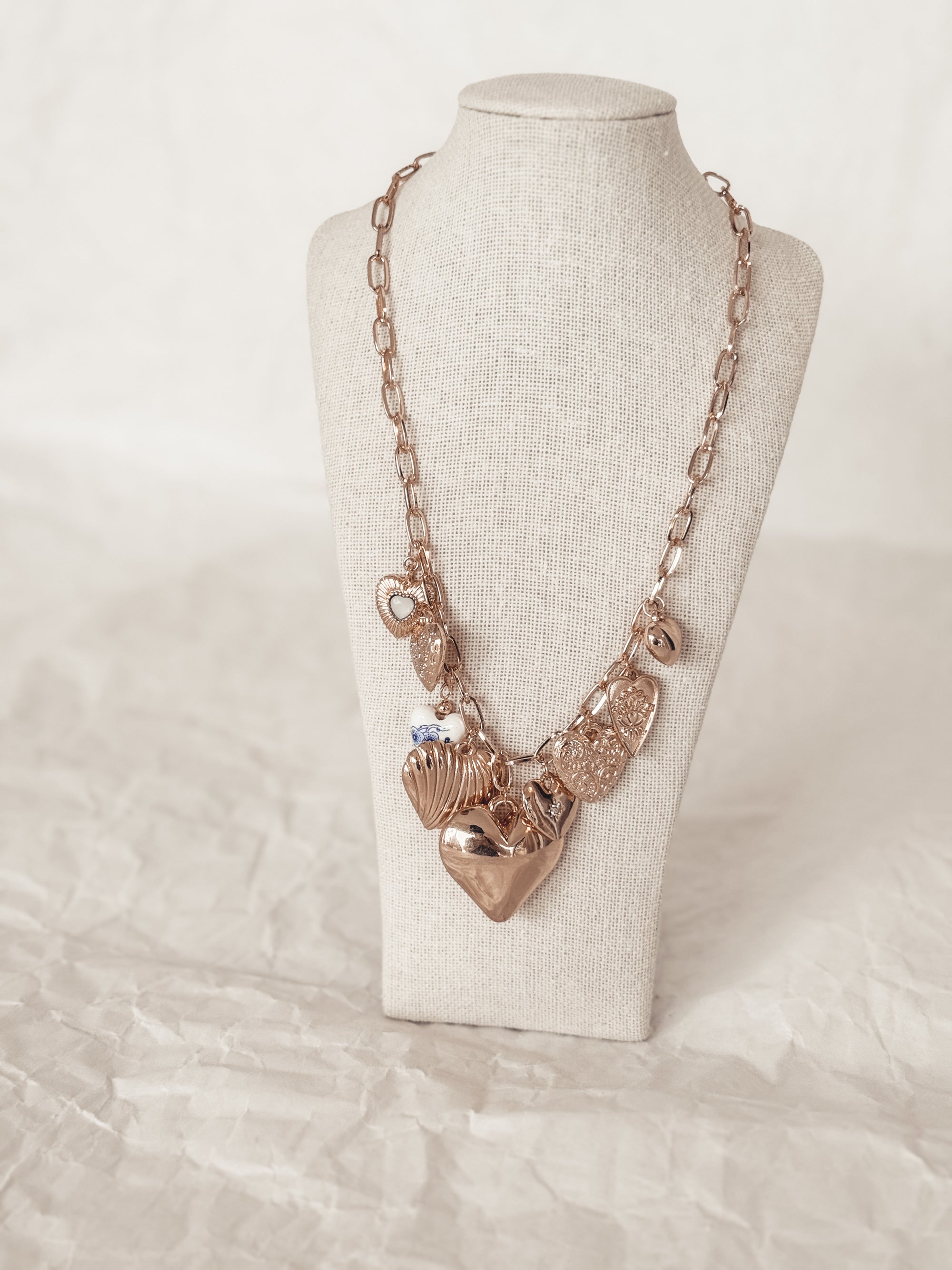 Porcelain Charm Necklace