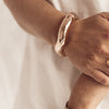 Wavy Bangle Bracelet