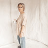 Oversized Tan Tee