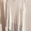 Pleated Hem Tunic