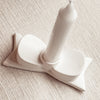 Bow & Taper Candle