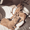 Velvet Brown Deer Set