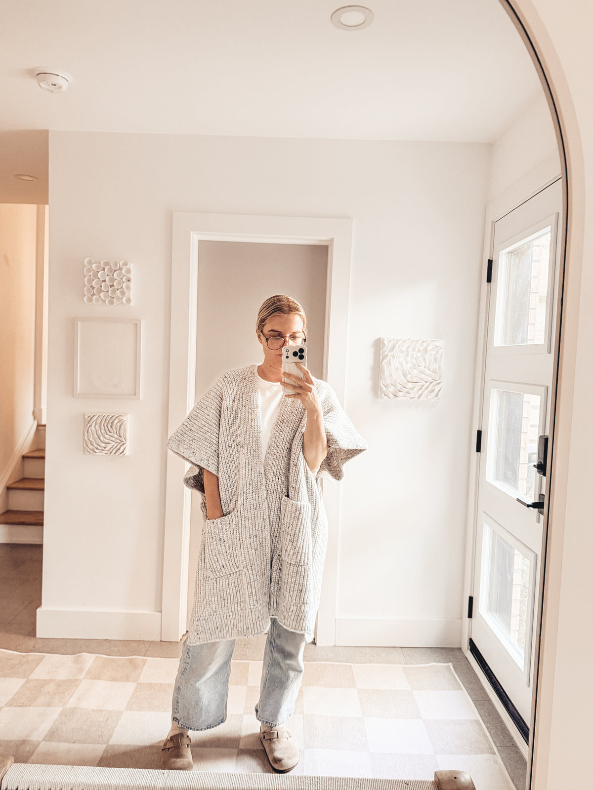 Cozy Wrap-Up Knitwear - Grey
