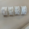 Porcelain Napkin Ring Set