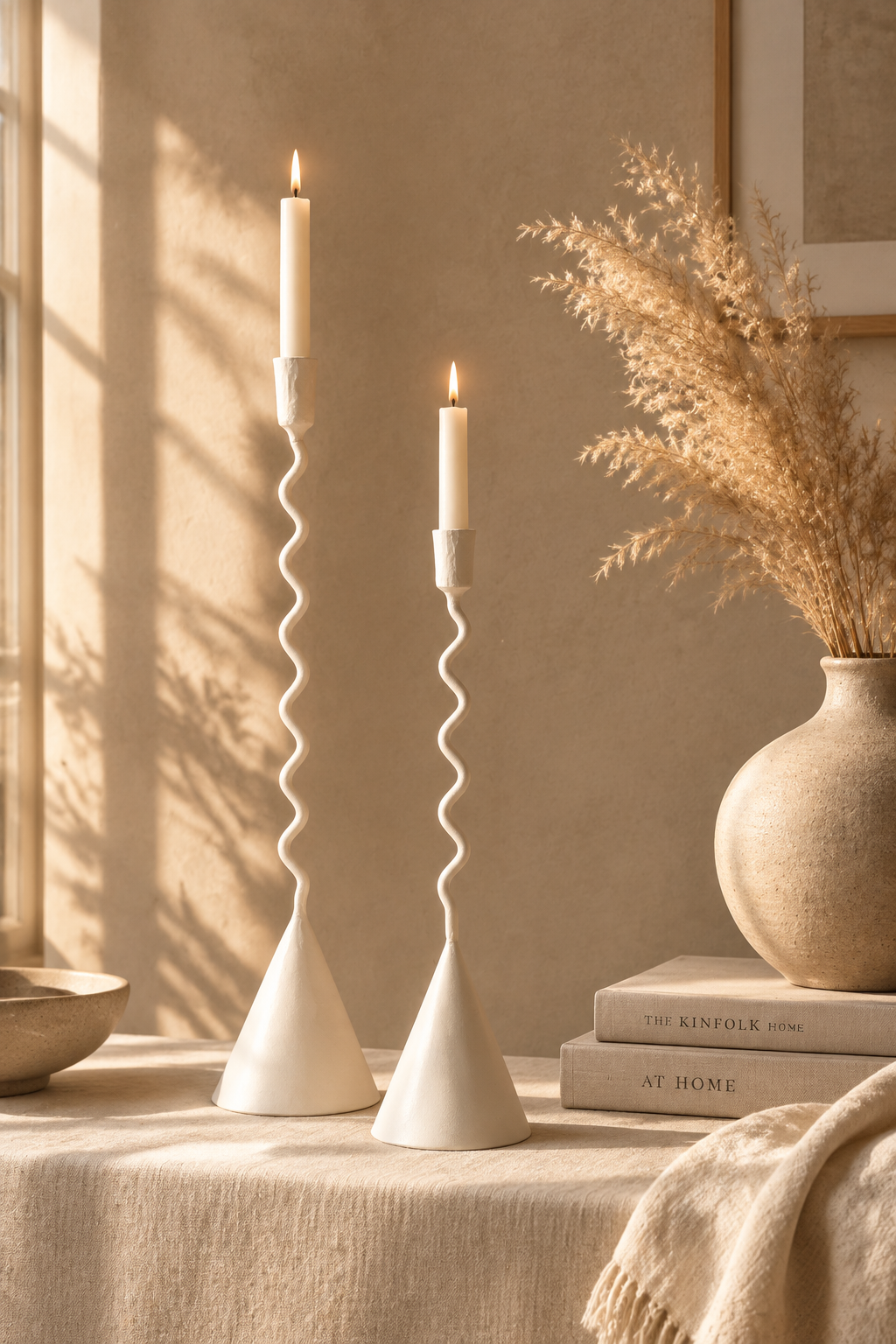 Wavy Taper Holder Set