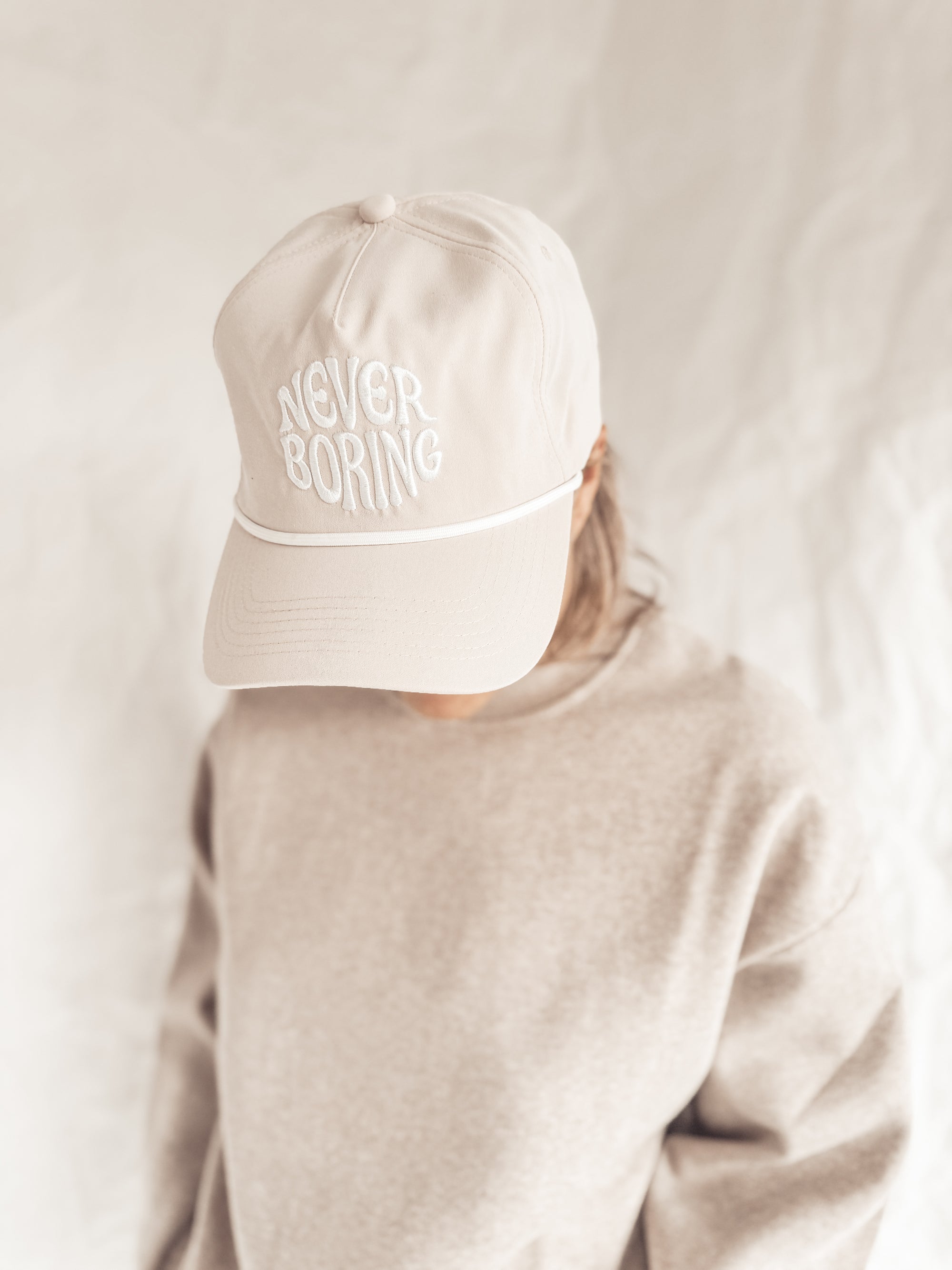 NEVER BORING Ball Cap