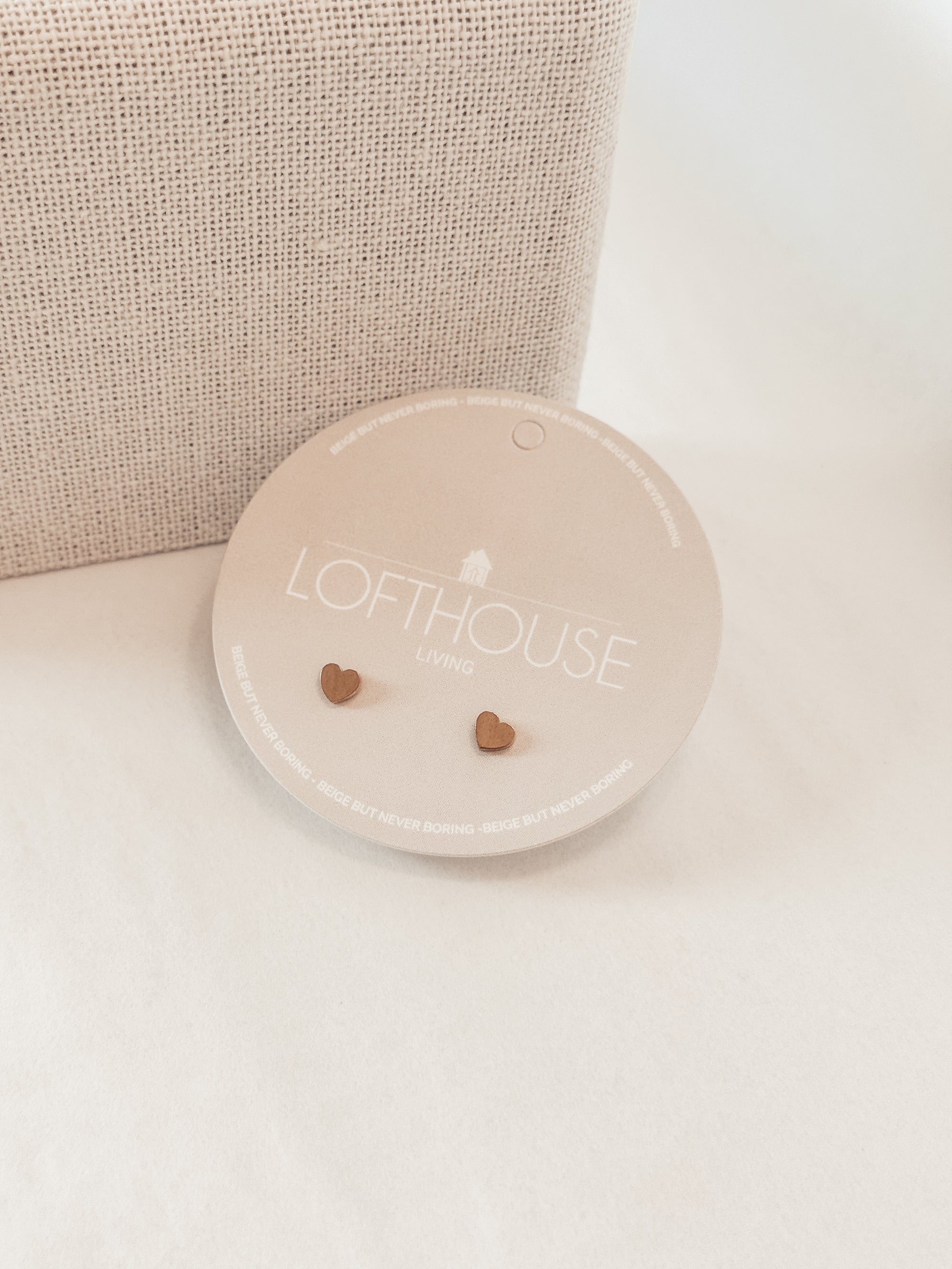 Heart Stud Earring