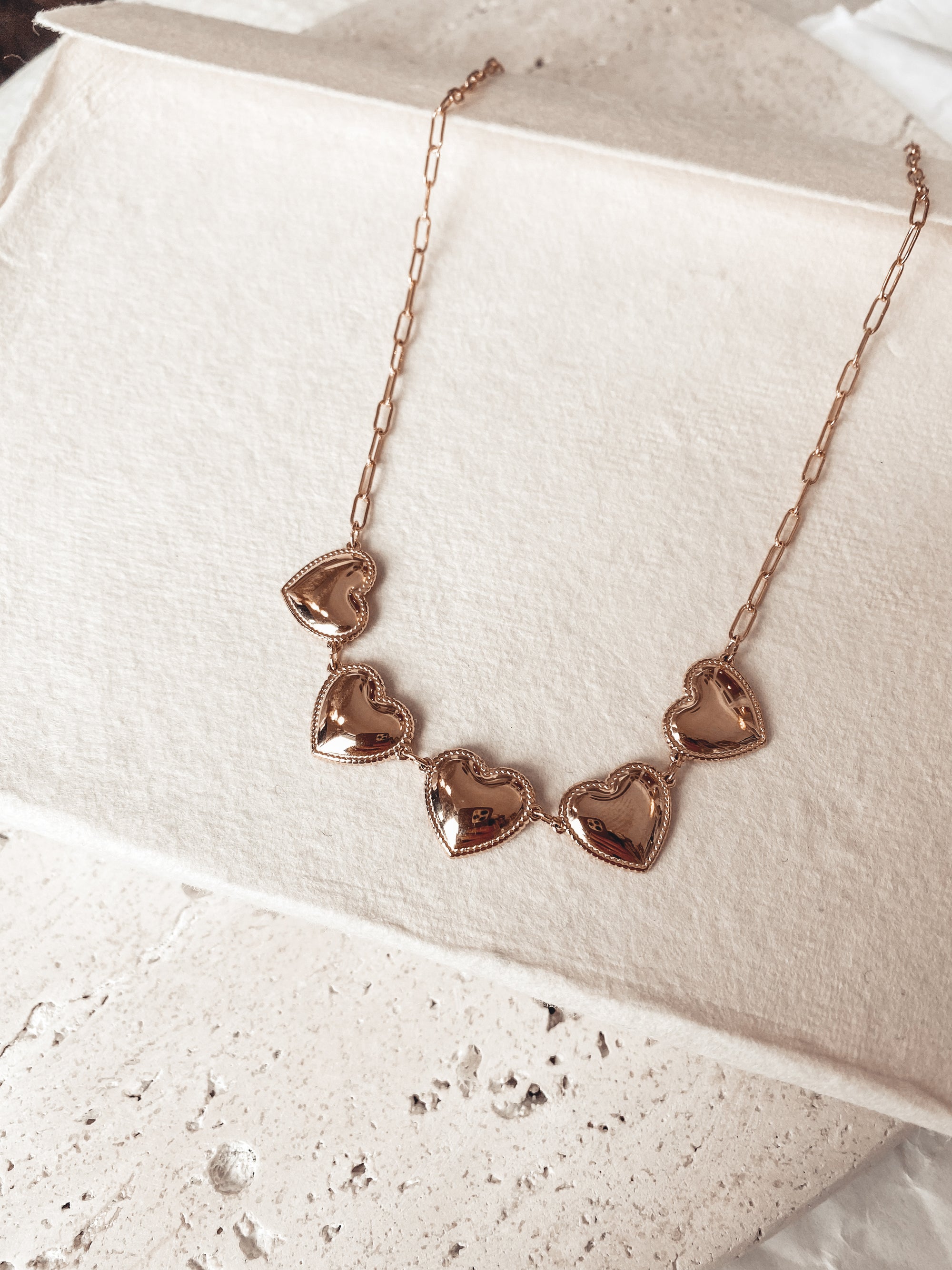 Warm Hearts Necklace