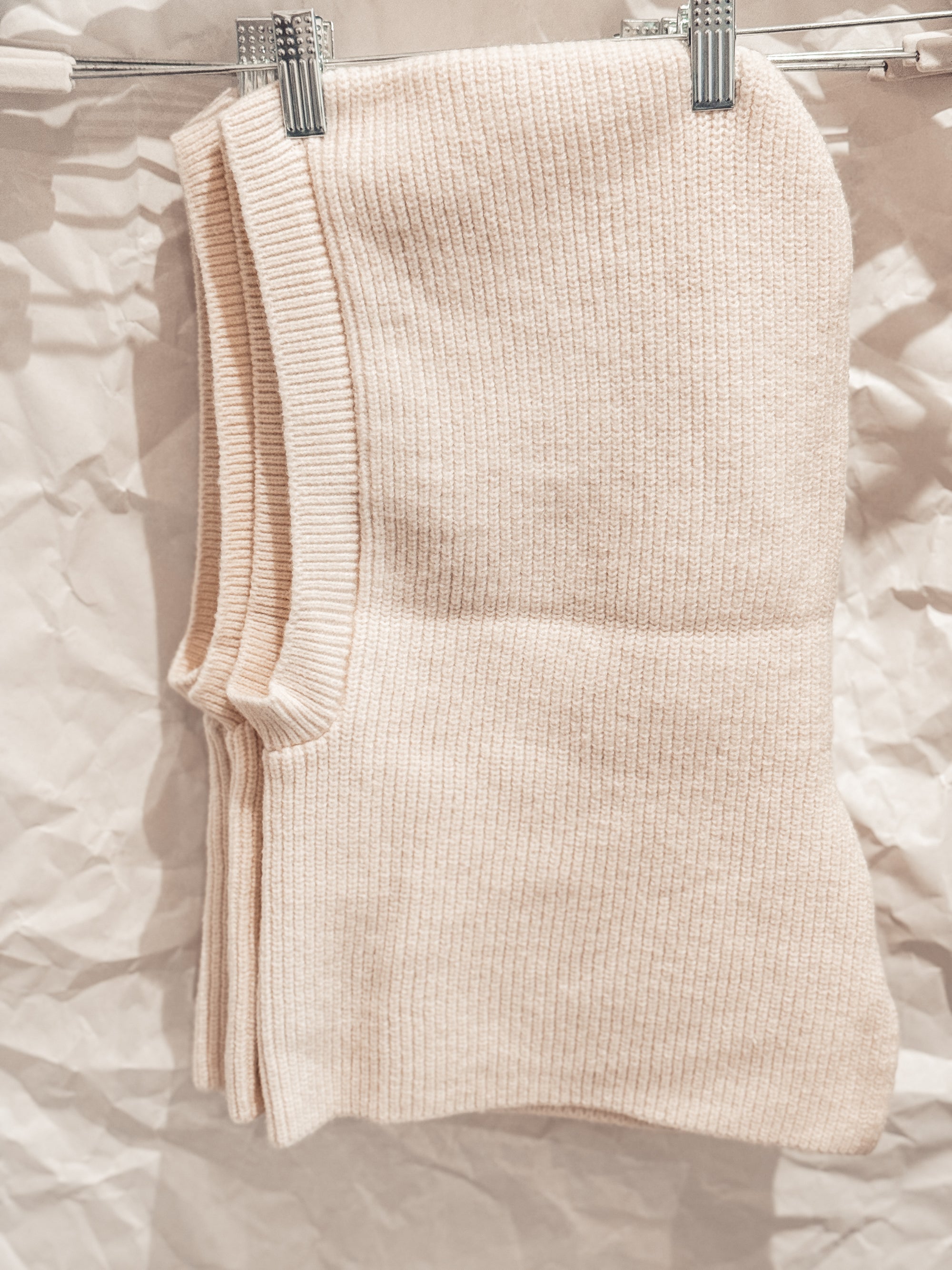 Ivory Hood Balaclava