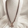Double Chain Coin Necklace