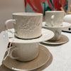 Cornel Cup & Saucer Set of 4
