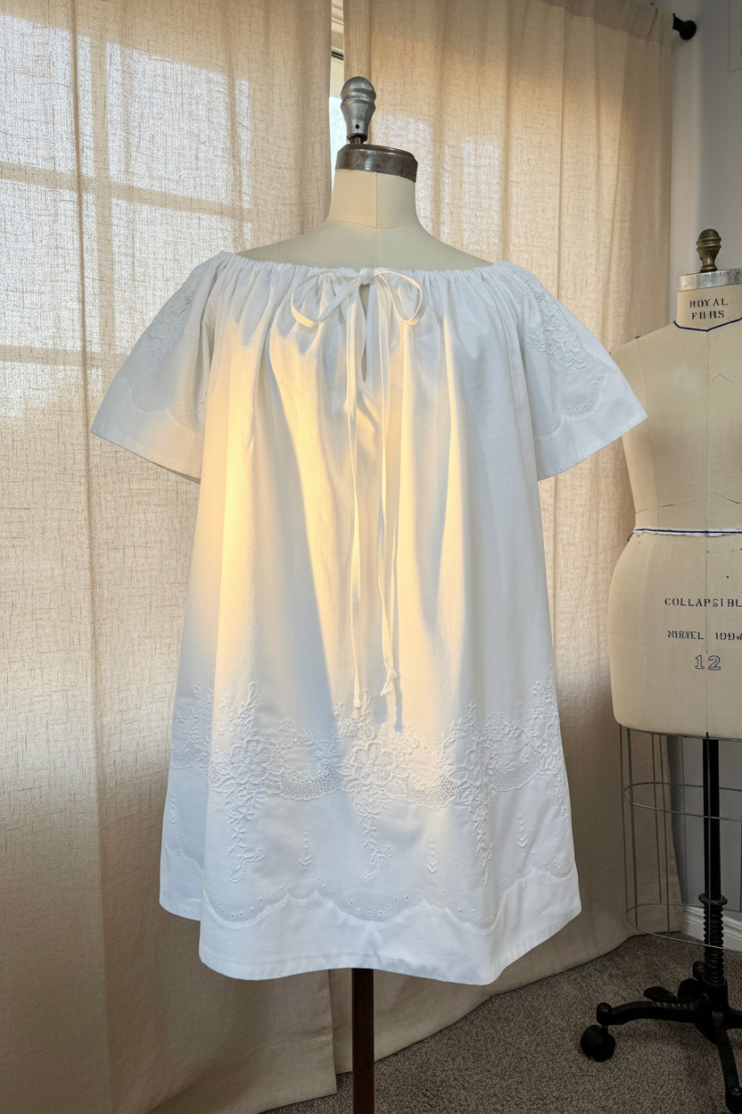 Soft White Dress