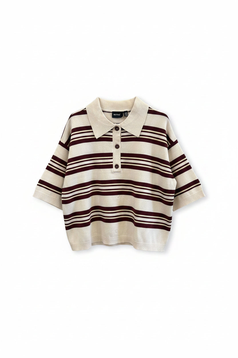 Mania Polo Top