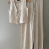 Lora Tie Top