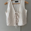 Lora Tie Top
